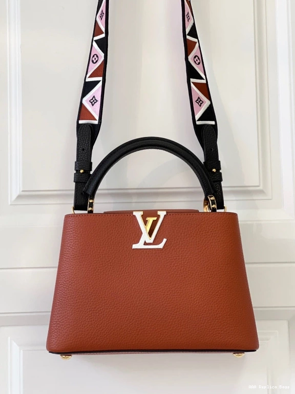 Aaa replica ru VUITTON BB LOUIS CAPUCINES 0809